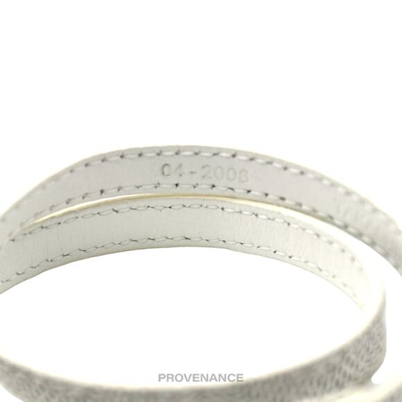 🔴 Goyard Double Wrap Bracelet - White Goyardine - Picture 4 of 5